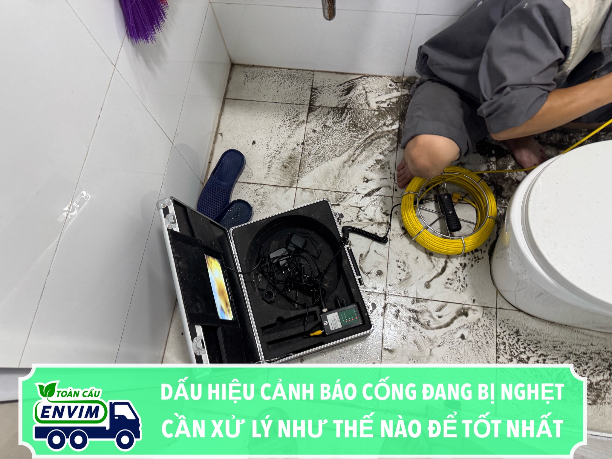 Dấu Hiệu Cảnh Báo Cống Đang Bị Nghẹt