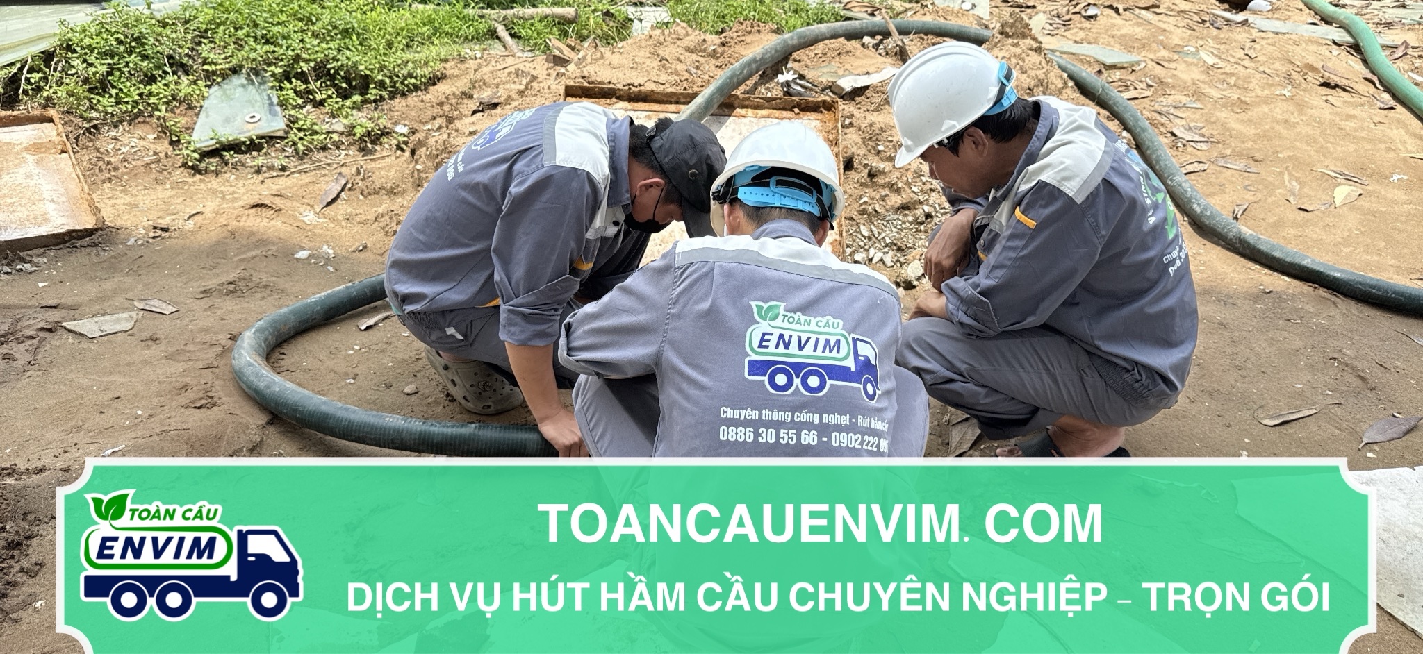 Dịch Vụ Hút Hầm Cầu Chuyên Nghiệp - Trọn Gói
