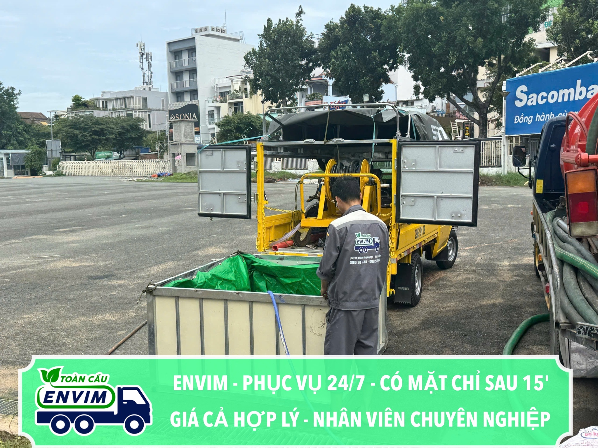 Lợi ích khi chọn thông cống nghẹt quận 3 tại Toàn Cầu ENVIM