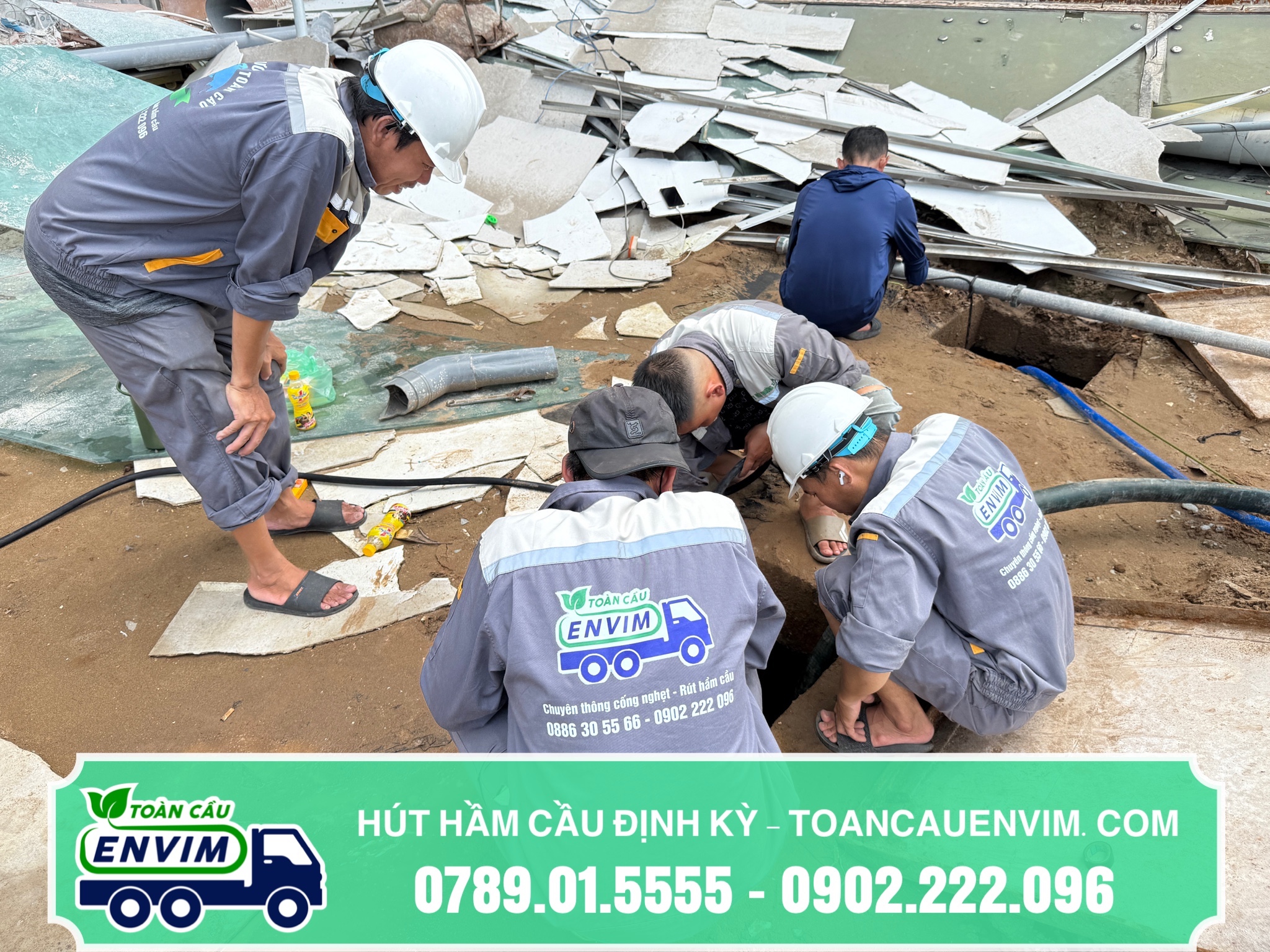 hút hầm cầu quận 2 giá rẻ