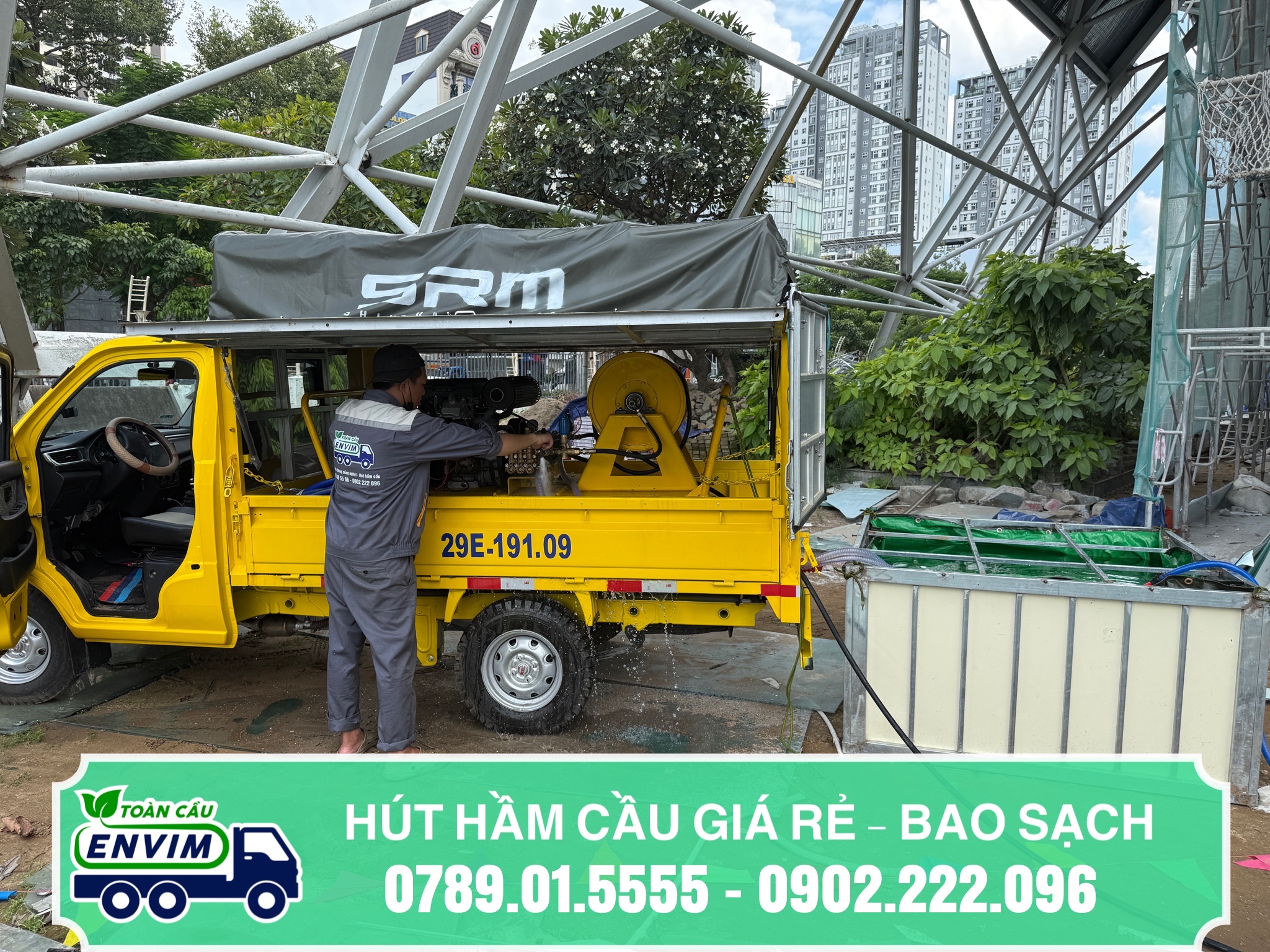 hút hầm cầu thủ dầu một