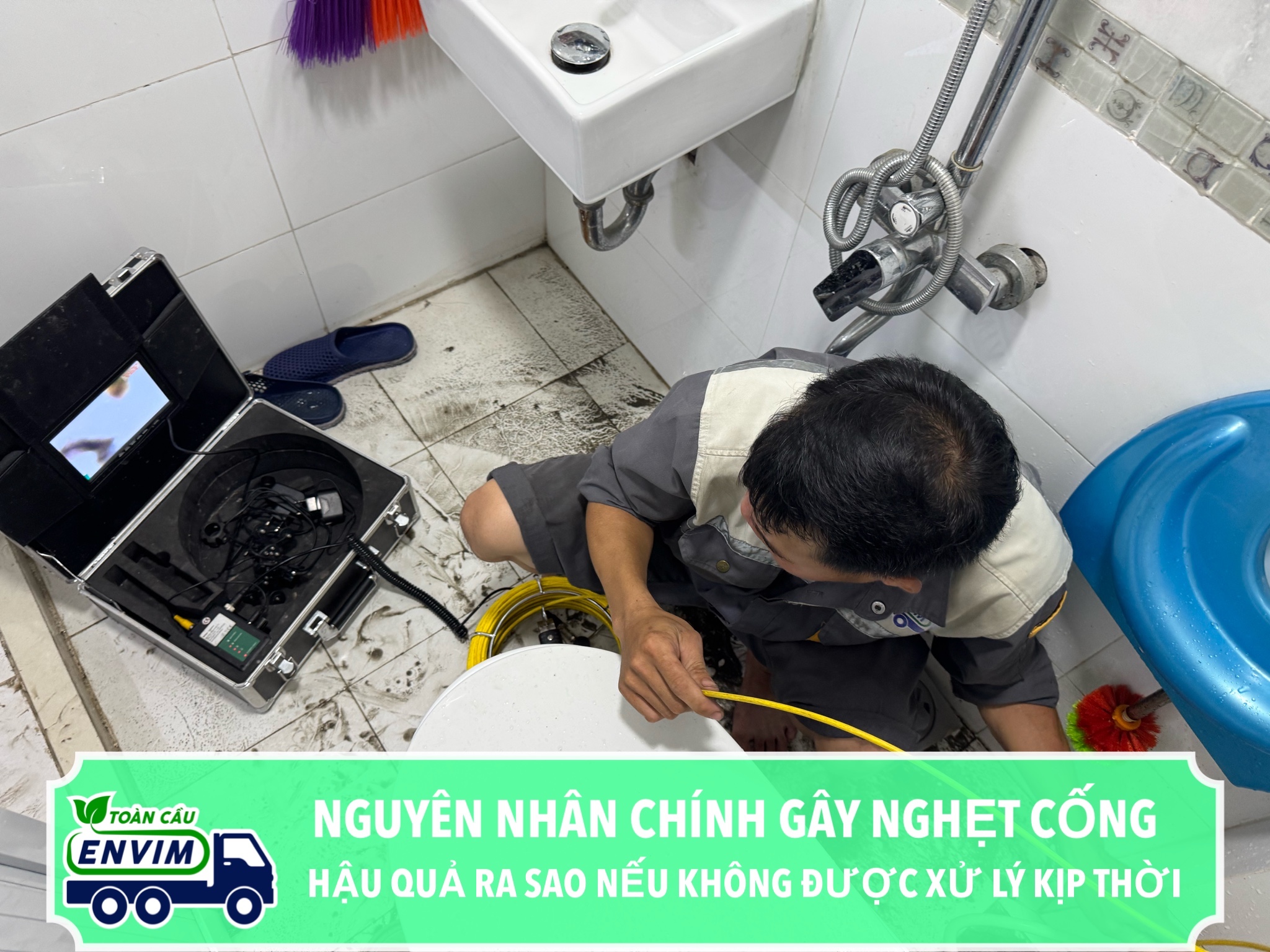 Những Nguyên Nhân Chính Gây Nghẹt Cống