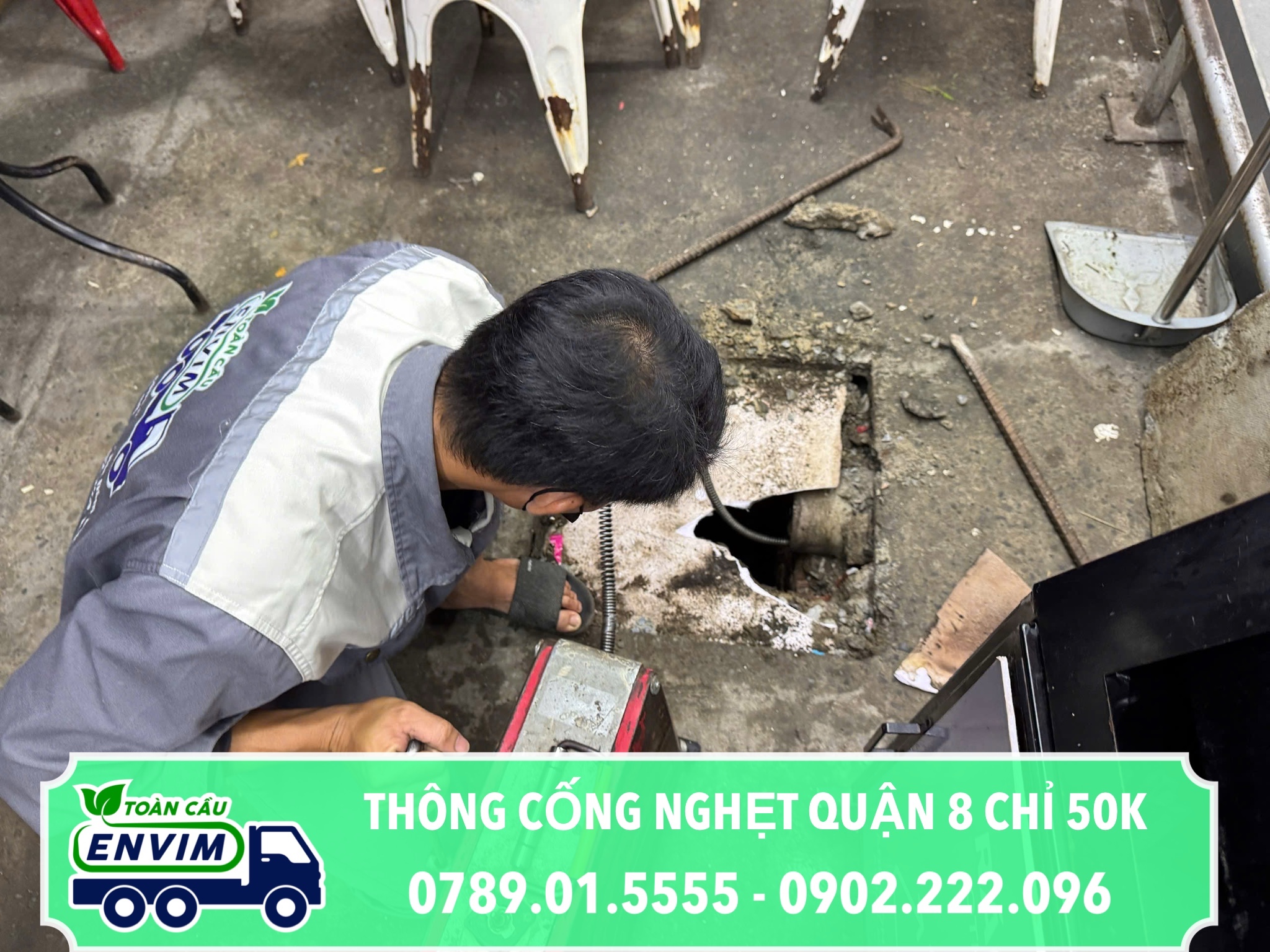 Thông Cống Nghẹt Quận 8