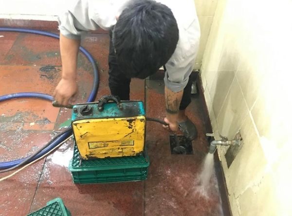 quy trình thông cống nghẹt quận 9