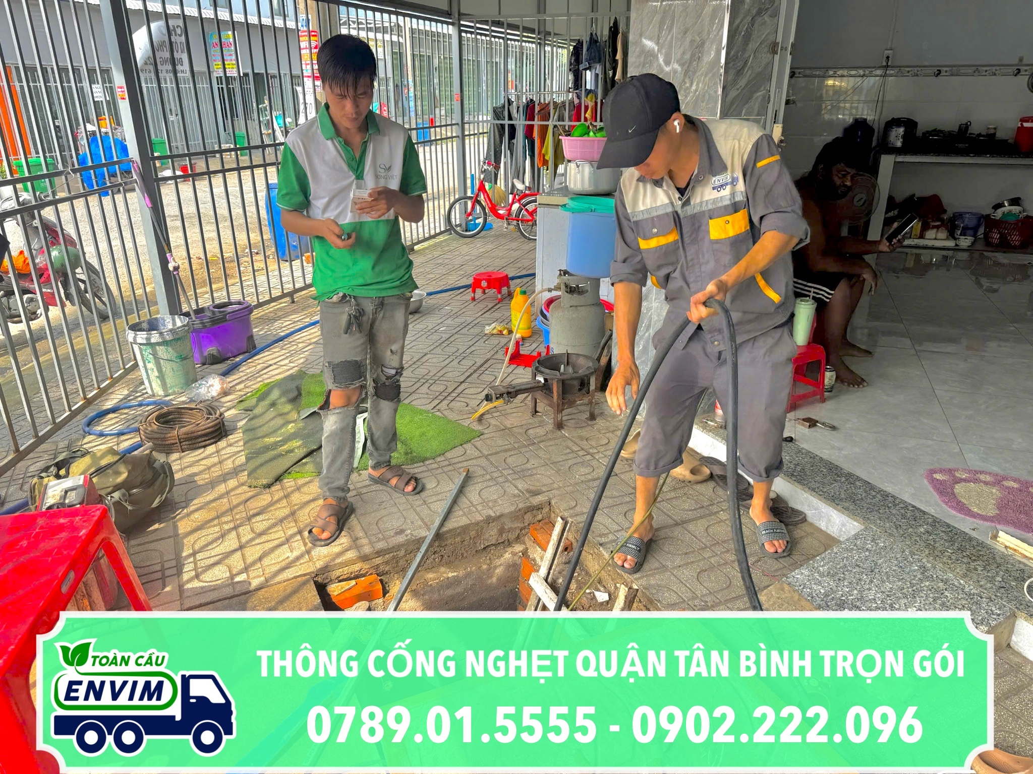 Thông Cống Nghẹt Quận Tân Bình Trọn Gói