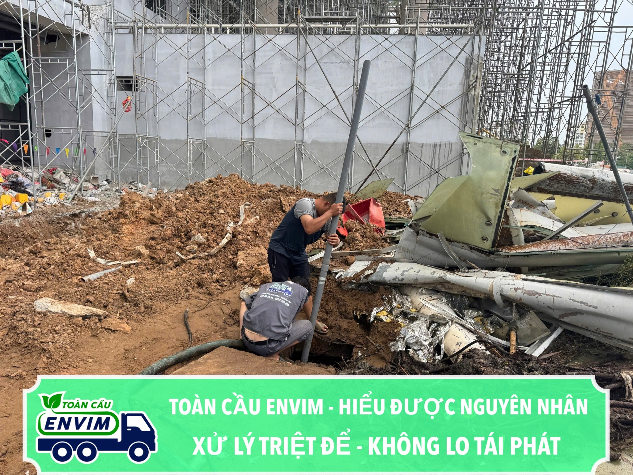 Nguyên nhân gây nên tình trạng cống nghẹt ở Quận 1