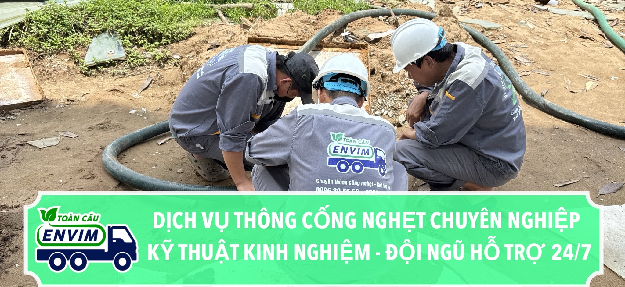 Dịch vụ thông cống nghẹt chuyên nghiệp, giàu kinh nghiệm
