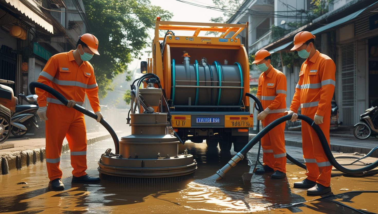 dịch vụ hút hầm cầu