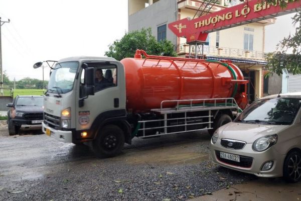 hút hầm cầu bao nhiêu tiền