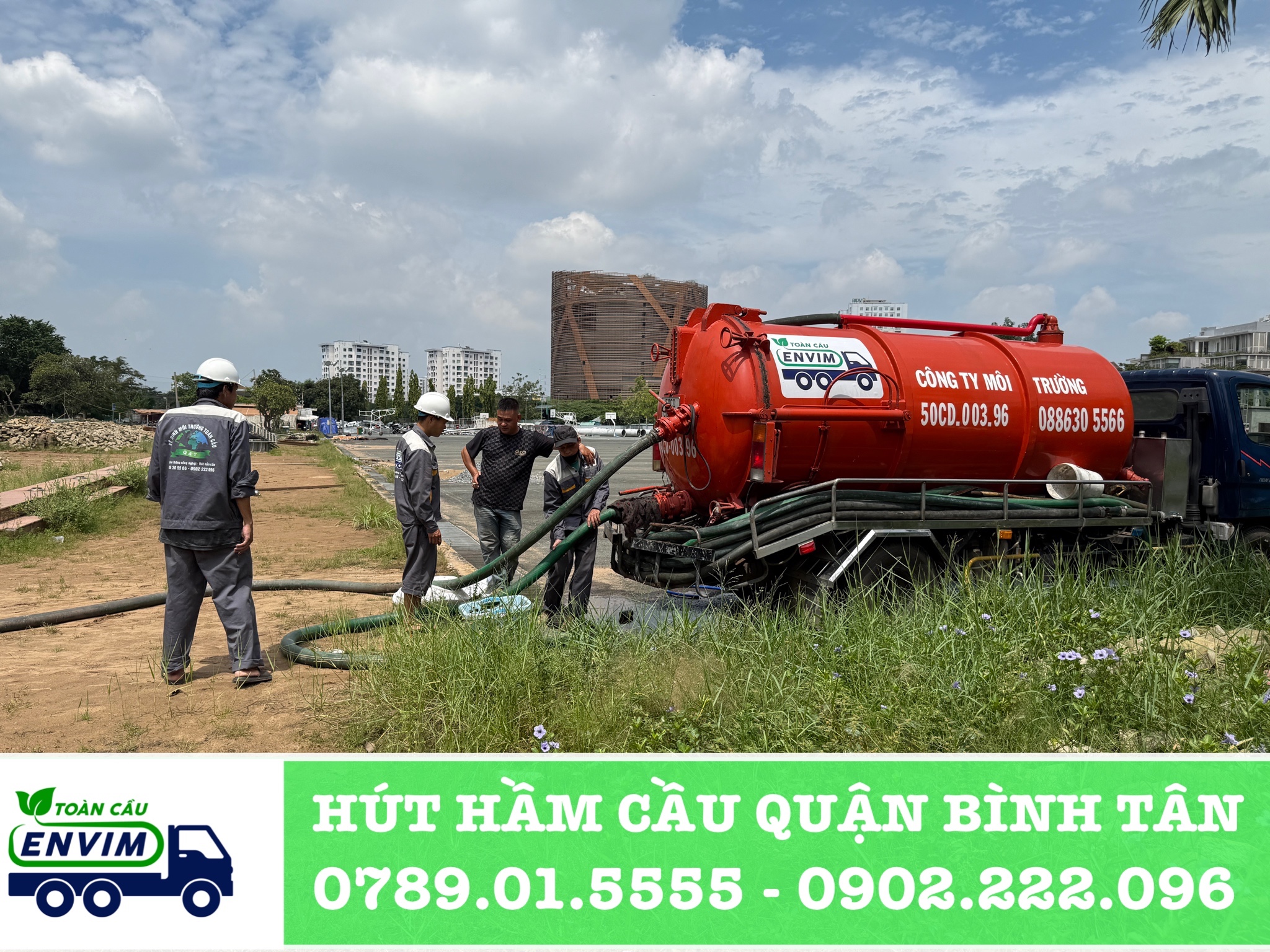 Hút Hầm Cầu Quận Bình Tân