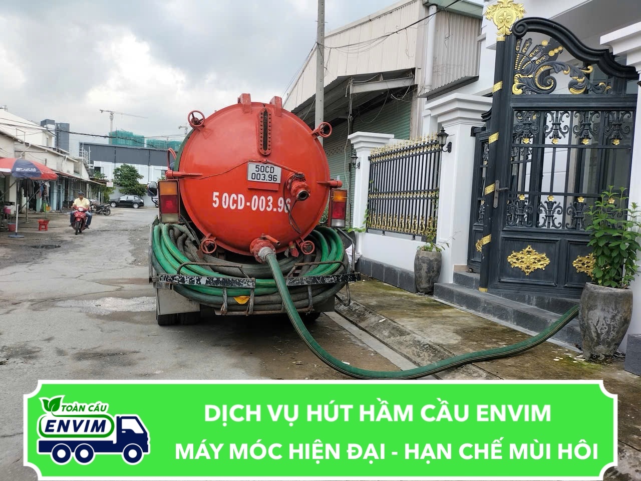 Hút hầm cầu Huyện Phong Điền