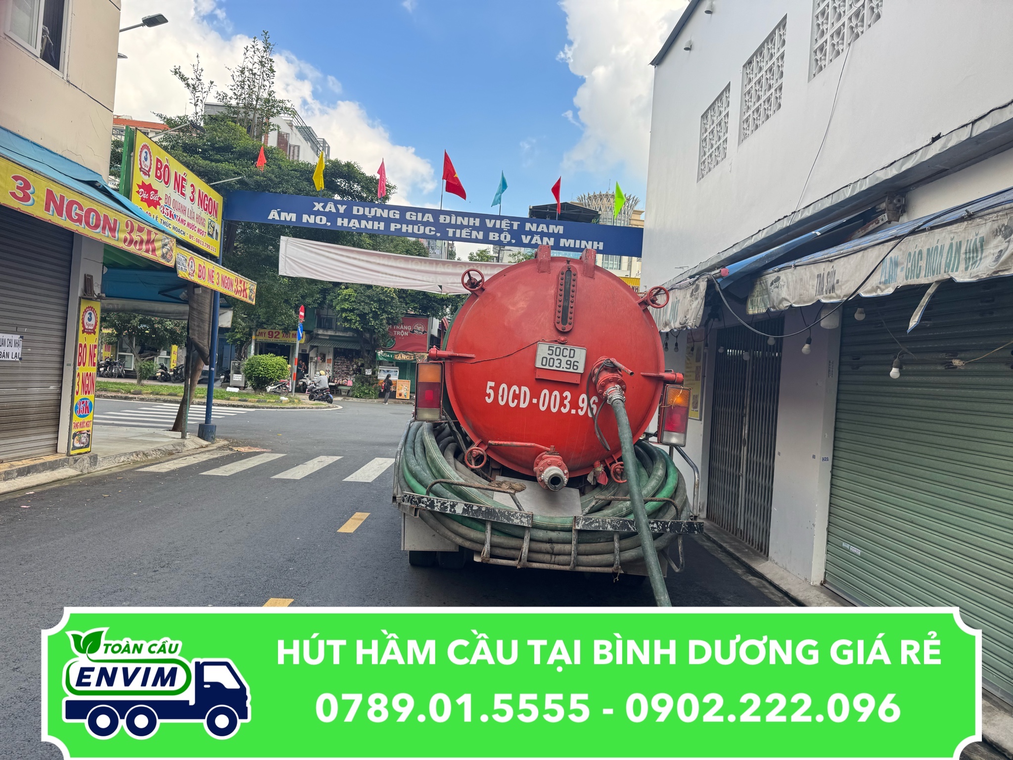 Hút Hầm Cầu Tại Bình Dương Giá Rẻ