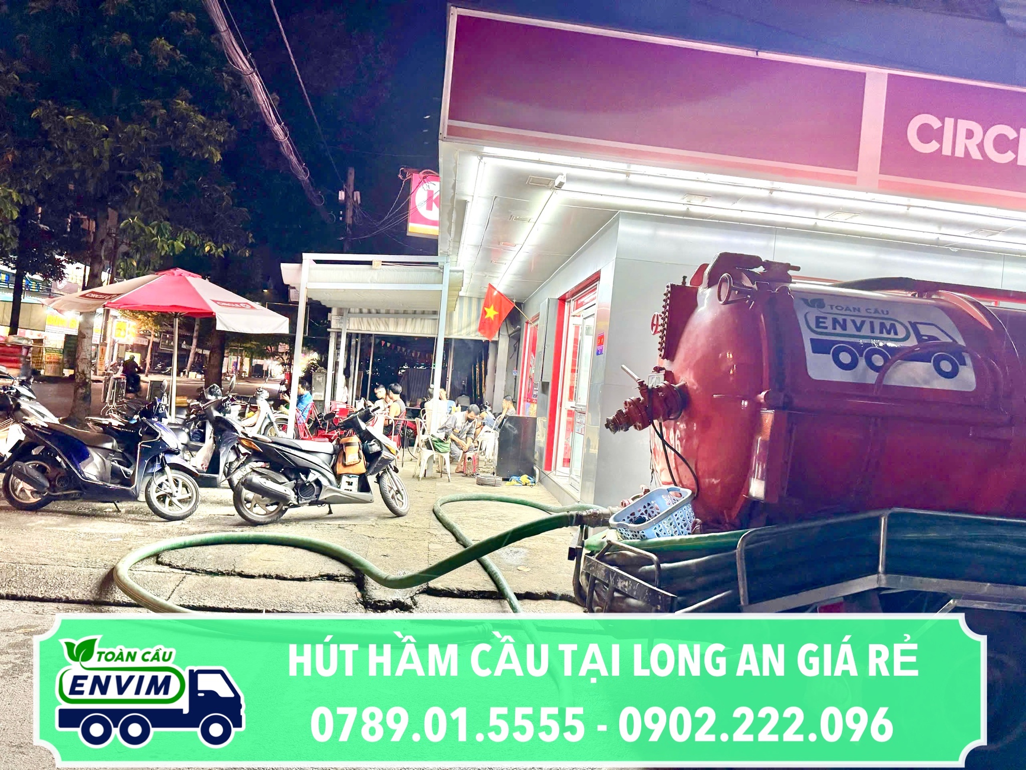 Hút Hầm Cầu Tại Long An Giá Rẻ