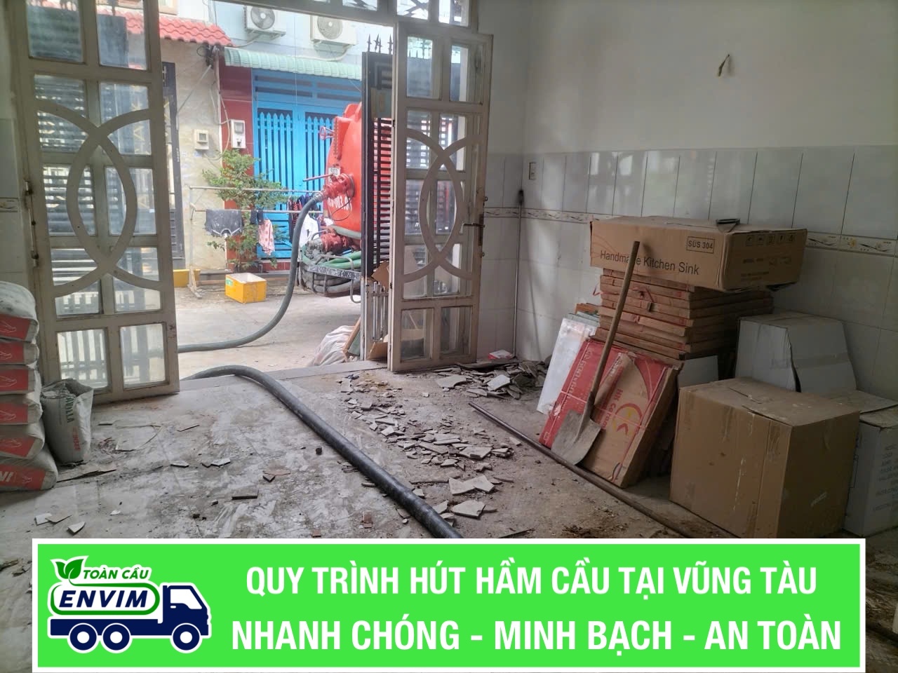 hút hầm cầu Vũng tàu trọn gói