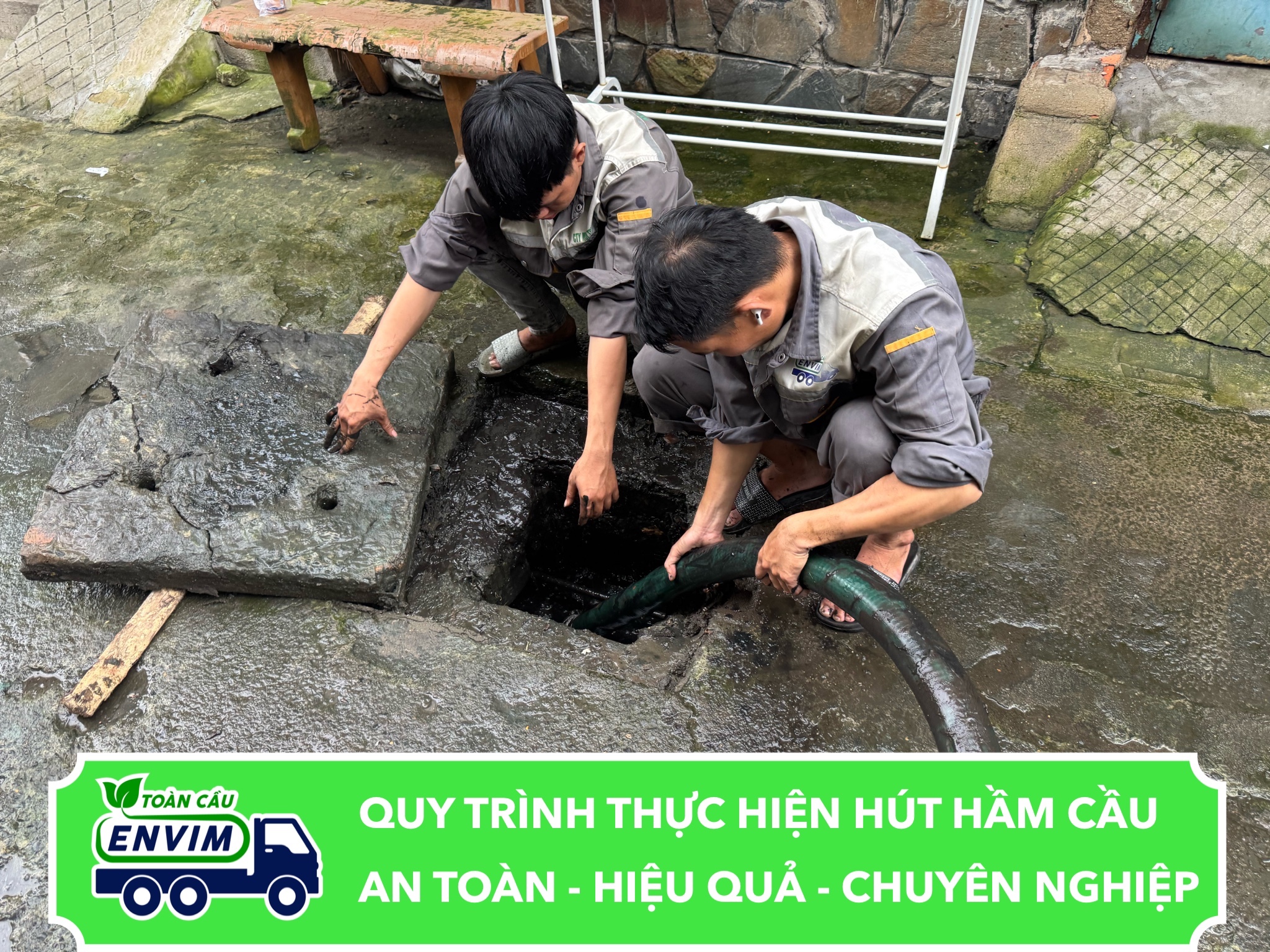 hút hầm cầu quận bình thủy