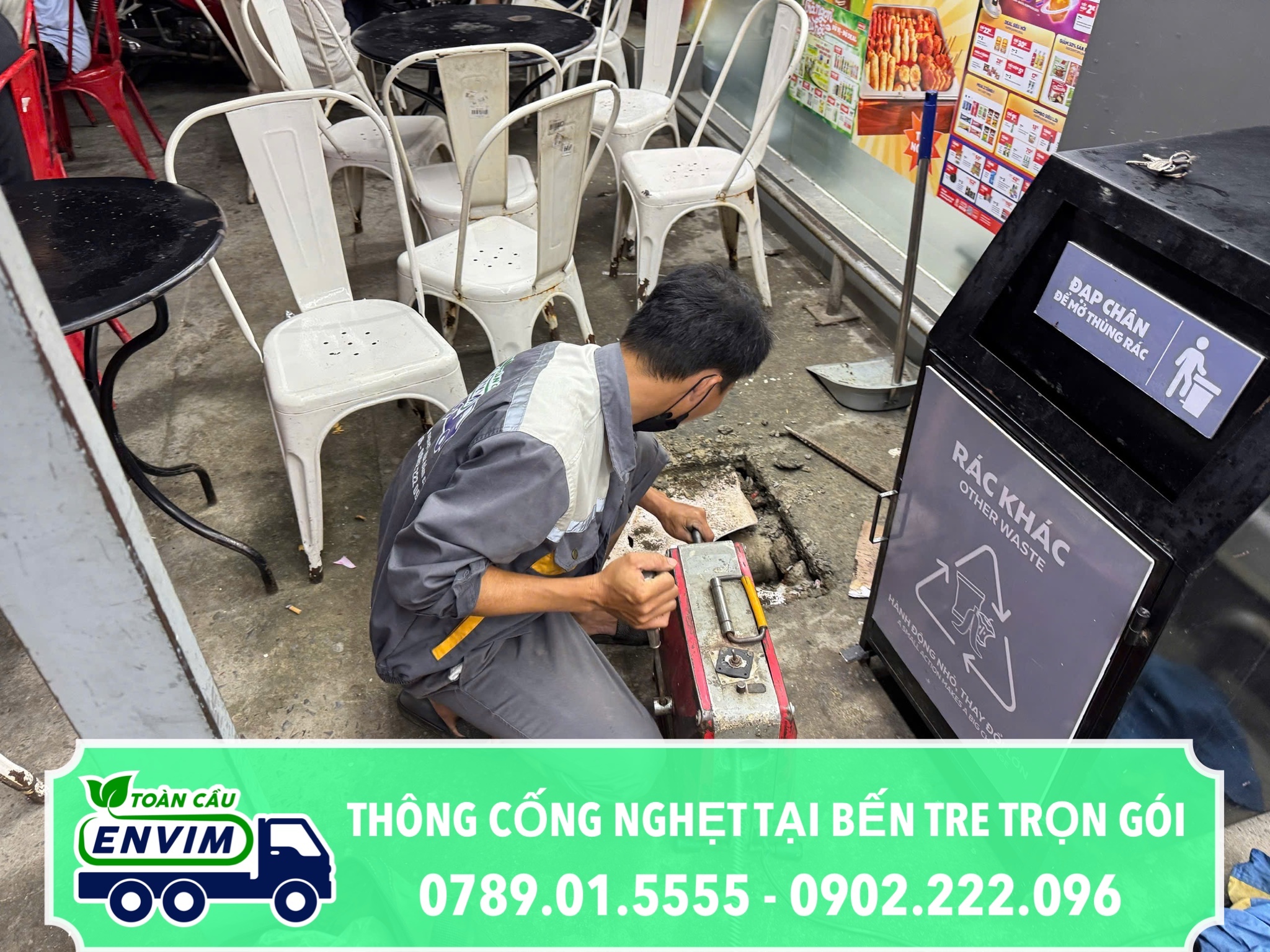 Thông Cống Nghẹt Tại Bến Tren Trọn Gói