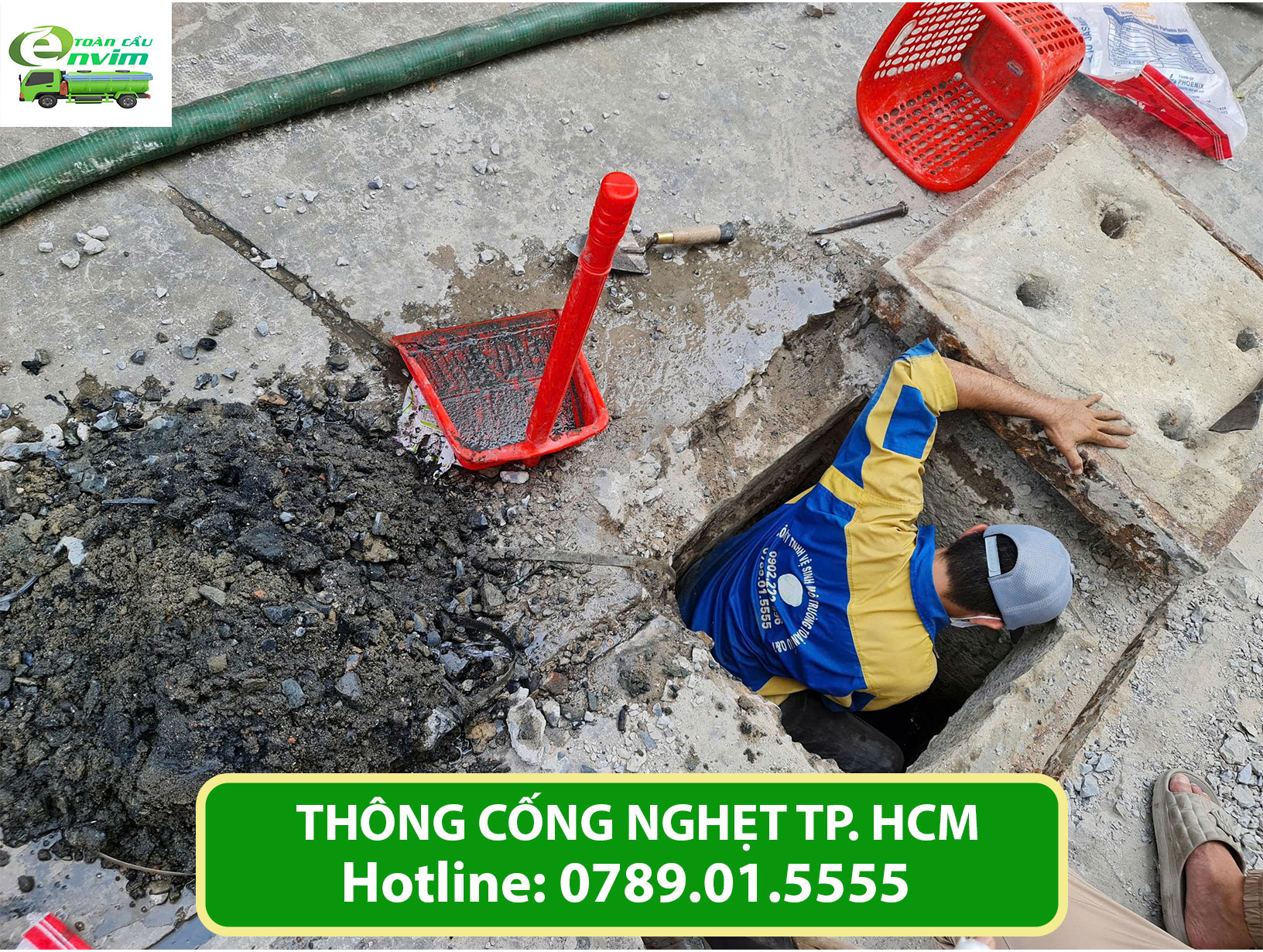 Dịch vụ thông cống nghẹt TP.HCM