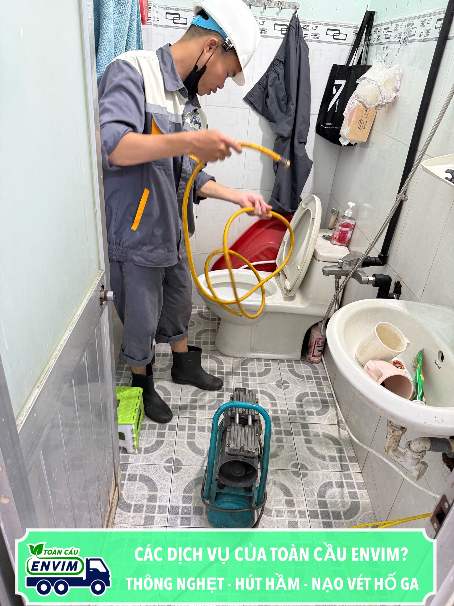 Thông Nghẹt - Hút Hầm - Nạo Vét Hố Ga