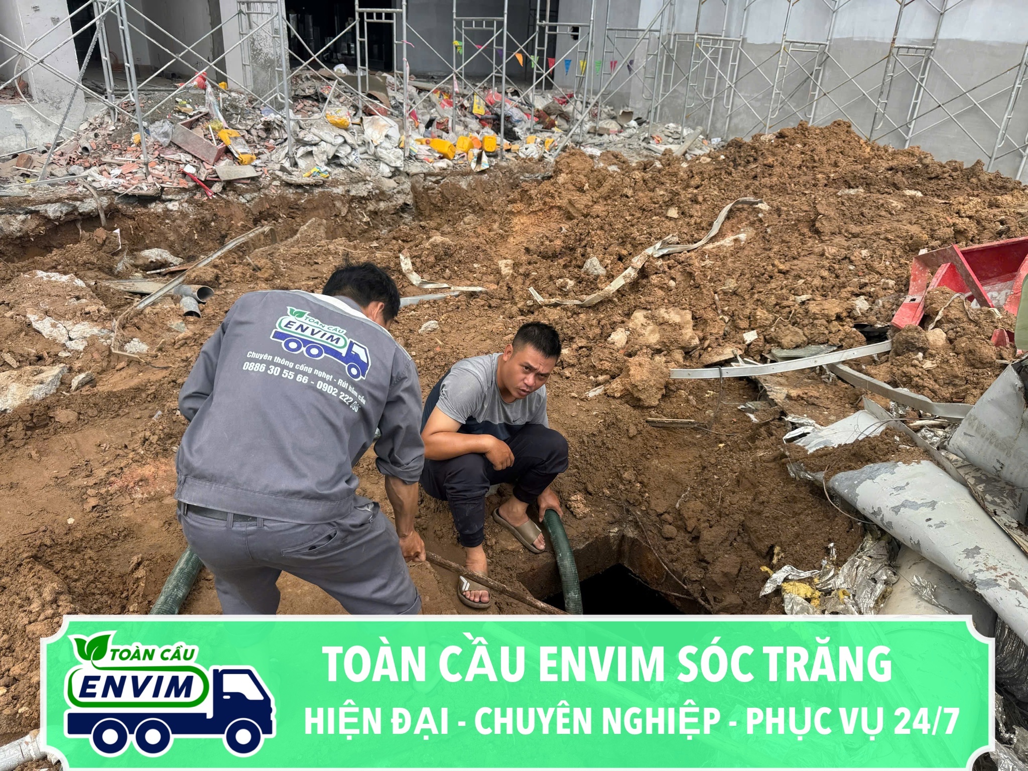 Toàn Cầu ENVIM Sóc Trăng- Hiện Đại- Chuyên Nghiệp - Phục Vụ 24/7