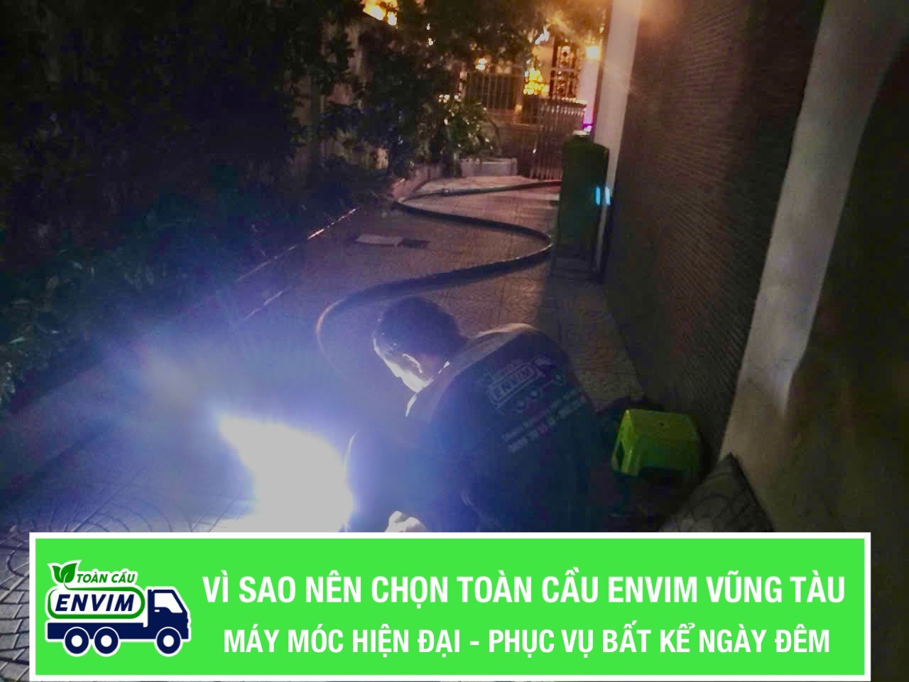 hút hầm cầu vũng tàu trọn gói