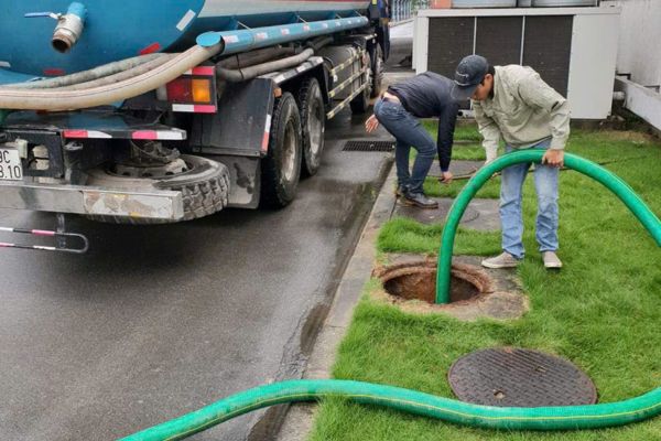Quy trình hút hầm cầu chuyên nghiệp tại Bến Tre
