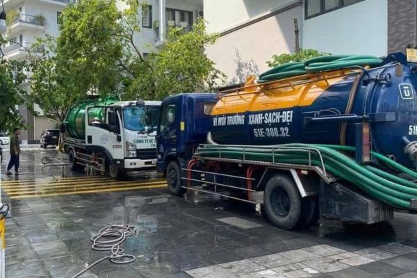 Hút hầm cầu huyện vĩnh hưng