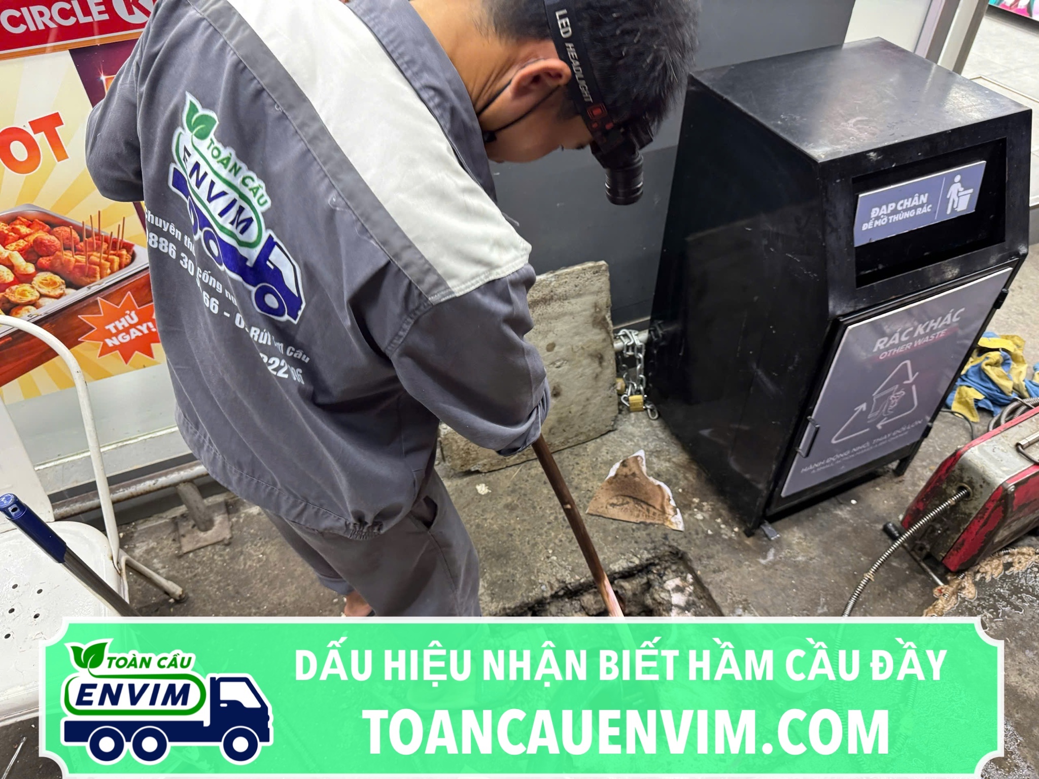 Dấu Hiệu Nhận Biết Hầm Cầu Bị Đầy