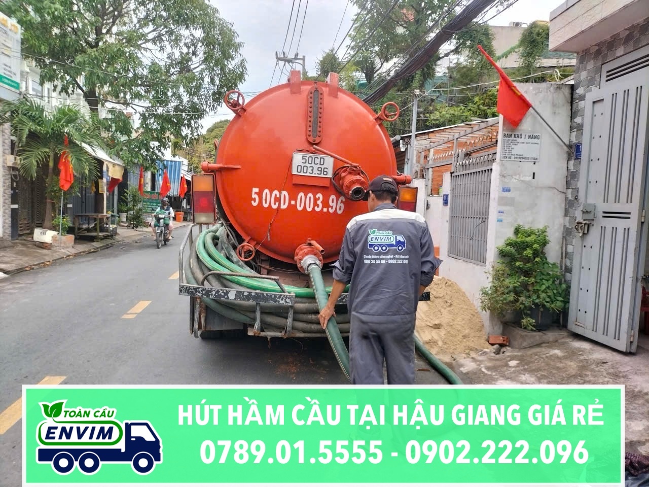Dịch Vụ Hút Hầm Cầu Tại Hậu Giang