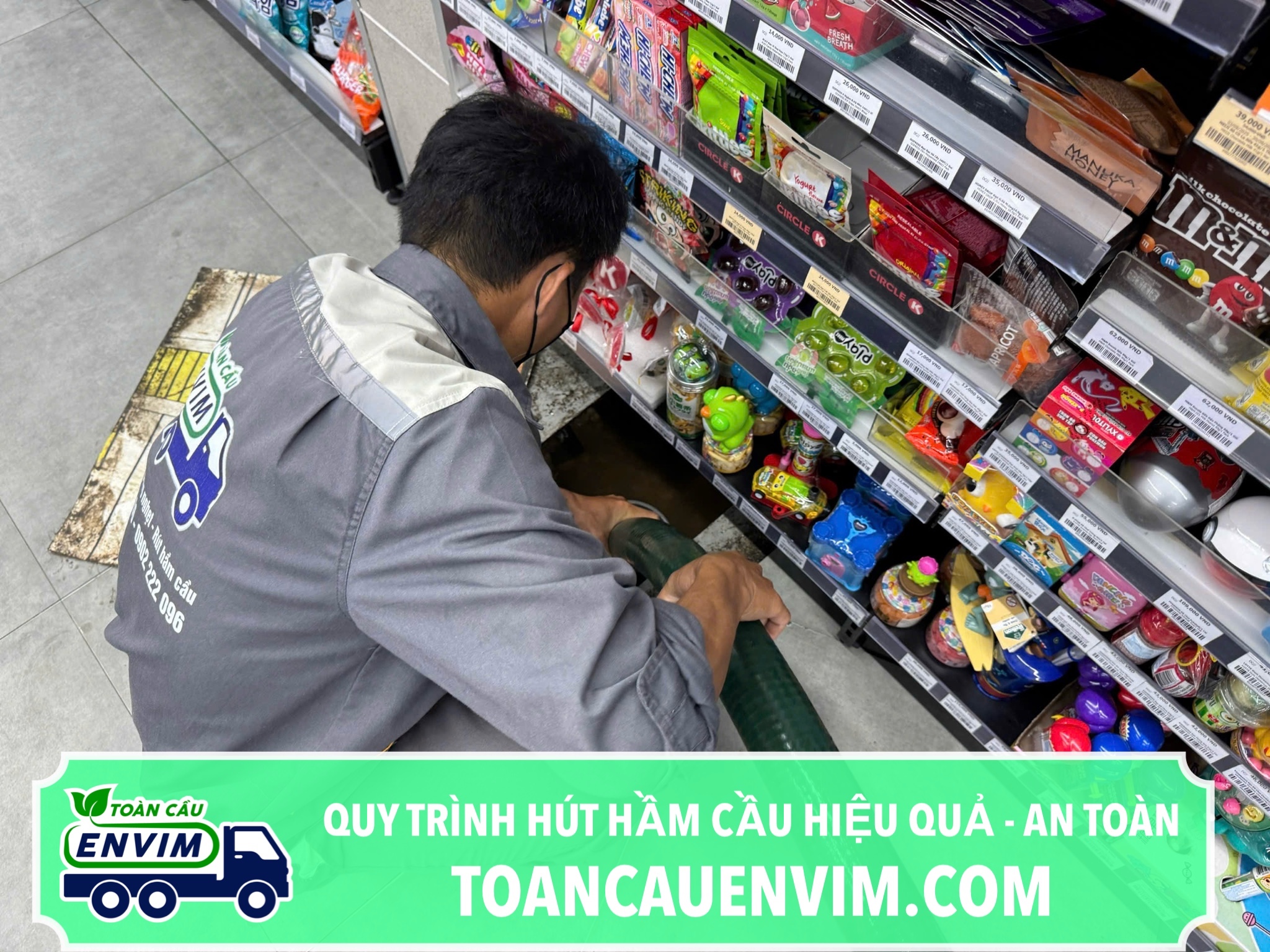 Quy Trình Hút Hầm Cầu Hiệu Quả - An Toàn