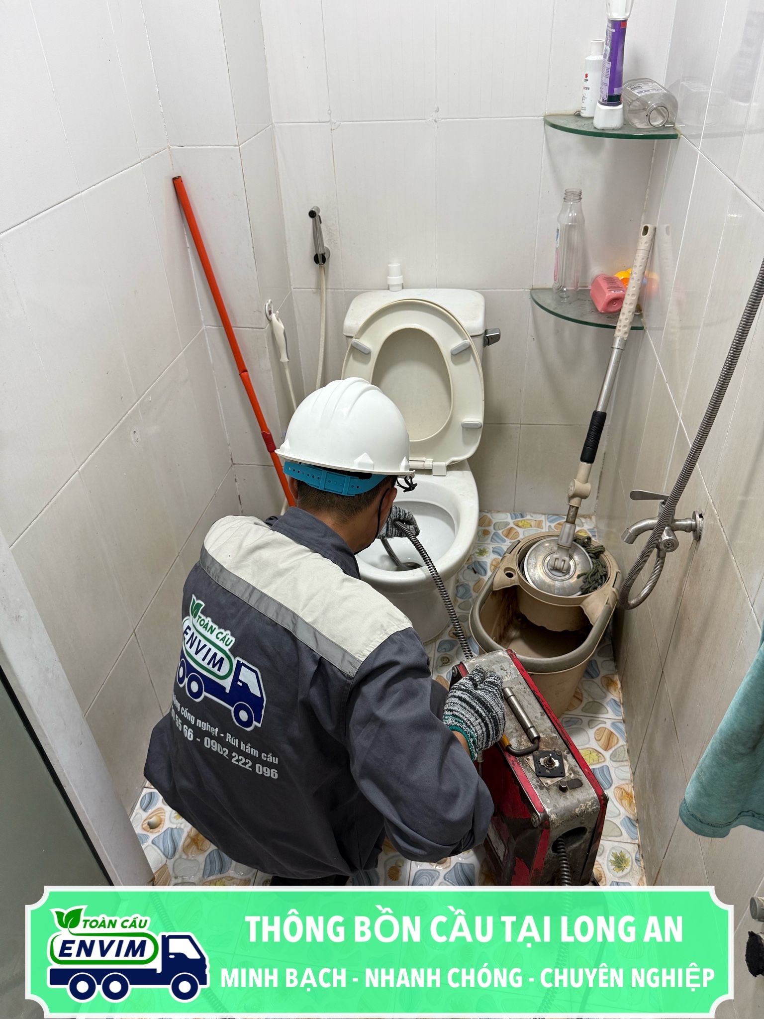 Thông Bồn Cầu Tại Long An - Minh Bạch - Nhanh Chóng - Chuyên Nghiệp