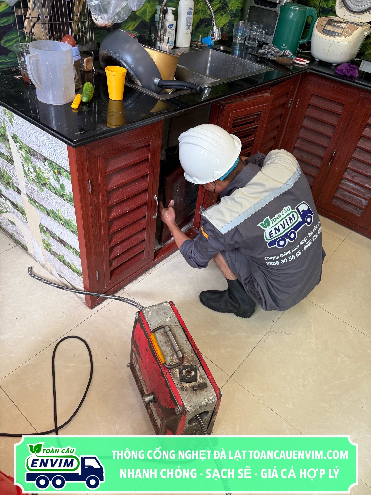 Thông Cống Nghẹt Đà Lạt - Nhanh Chóng - Sạch Sẽ - Giá Cả Hợp Lý