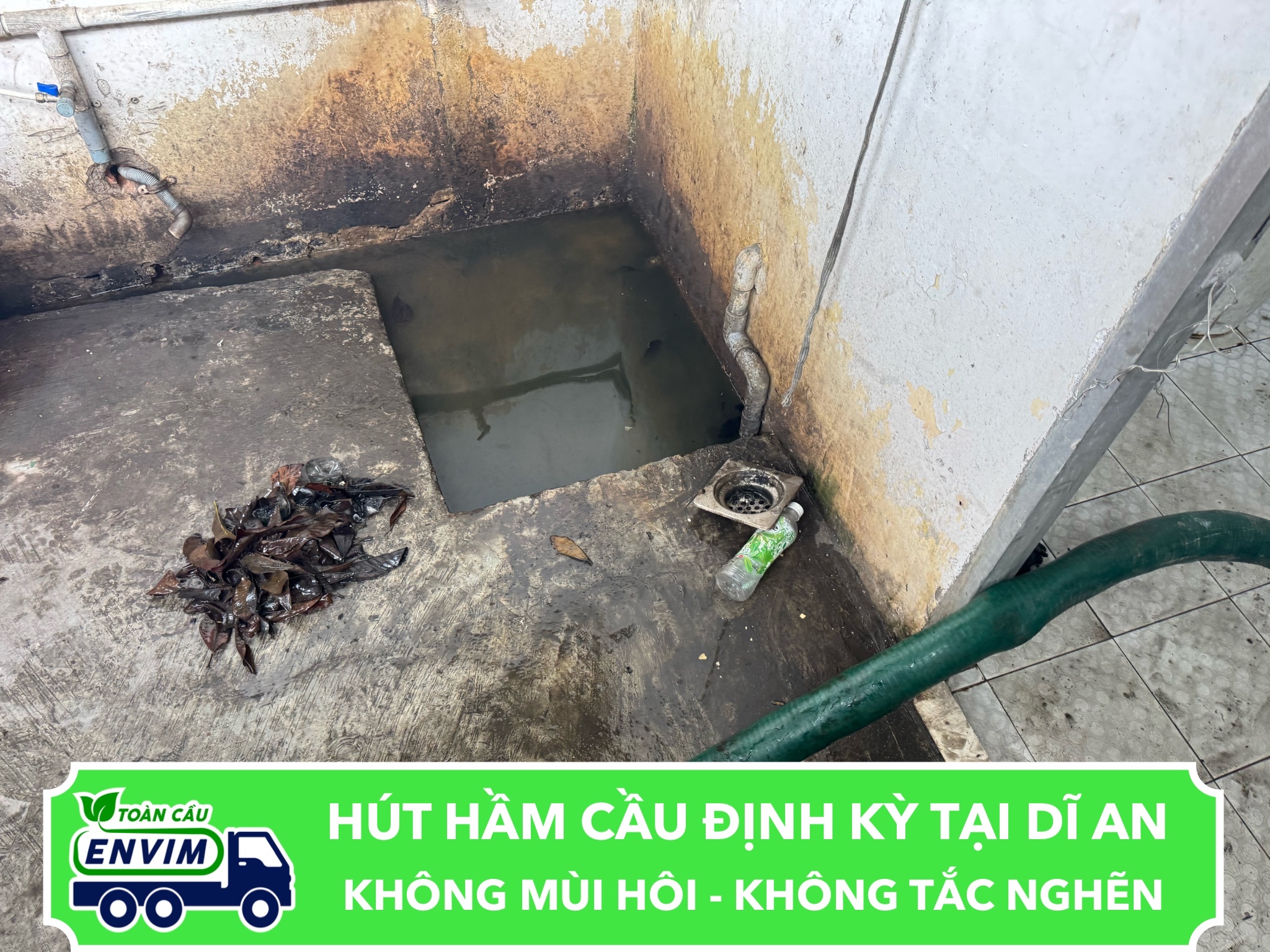 Lý do nên hút hầm cầu định kỳ tại Dĩ An