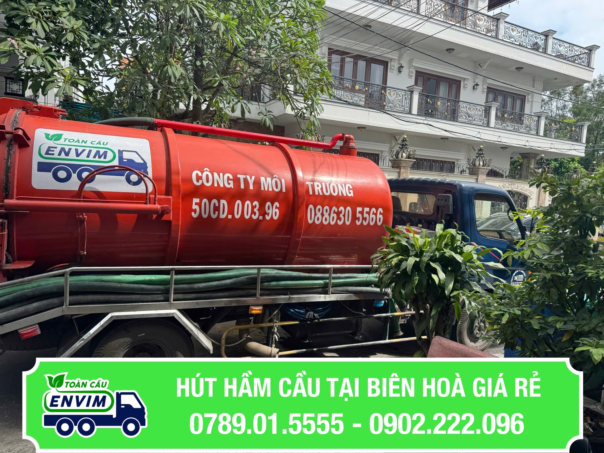 Hút Hầm Cầu Tại Biên Hoà Giá Rẻ