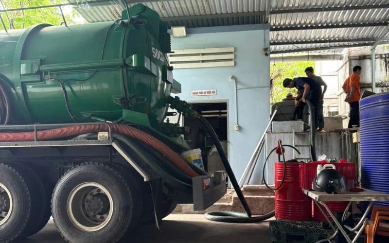 Hút hầm cầu Huyện Long Điền