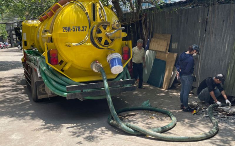 Thông cống nghẹt Kiến Tường