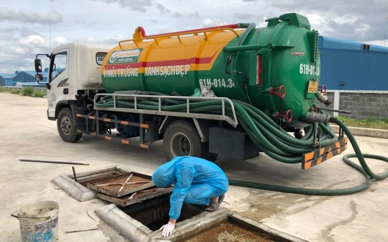 Hút hầm cầu Thủ Thừa