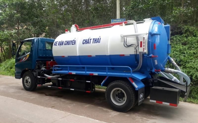 vận chuyển bùn vi sinh tại Long An