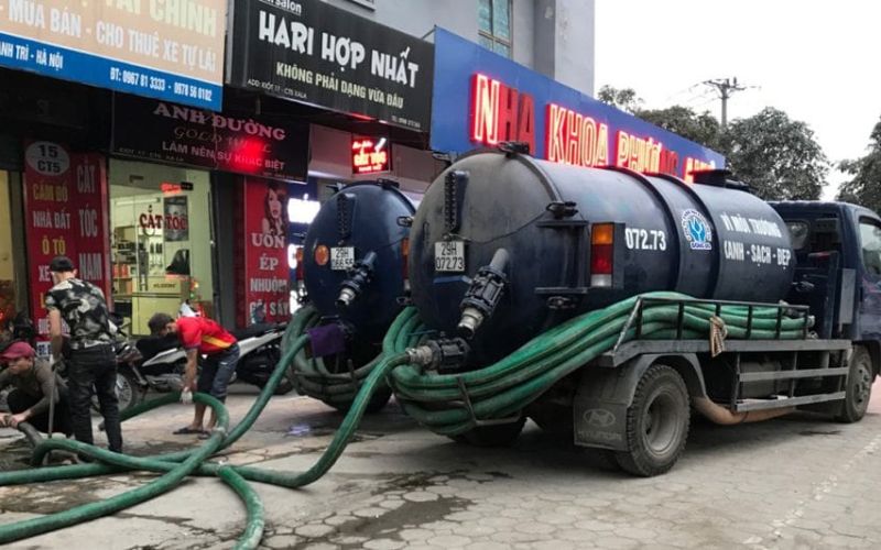 hút bể phốt tại Bắc Từ Liêm