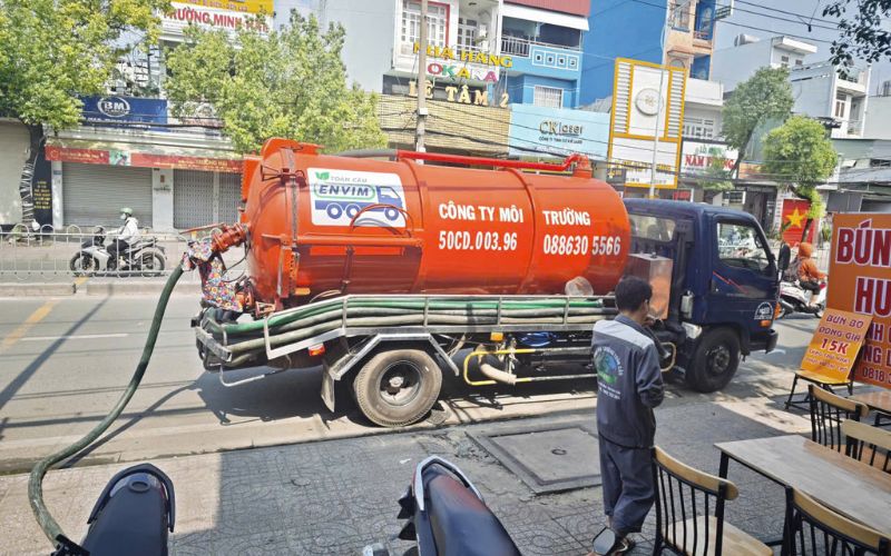 hút bể phốt tại Bắc Từ Liêm