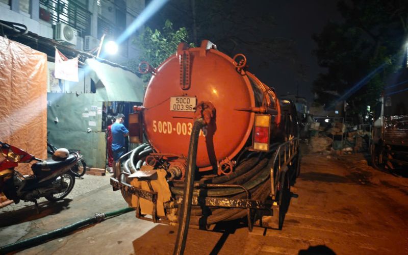 hút bể phốt tại Bắc Từ Liêm