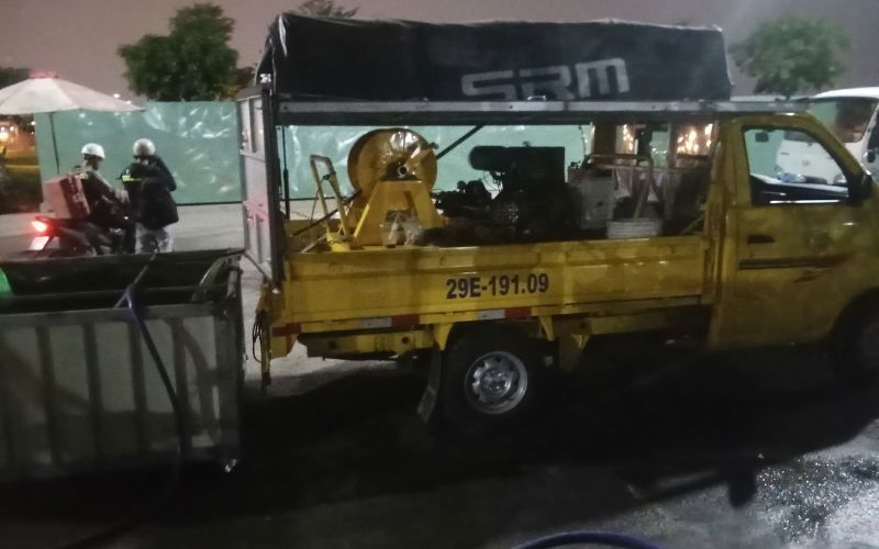 hút bể phốt tại Đống Đa