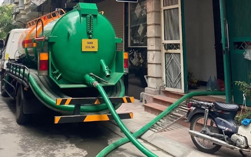 Hút hầm cầu Vĩnh Lợi