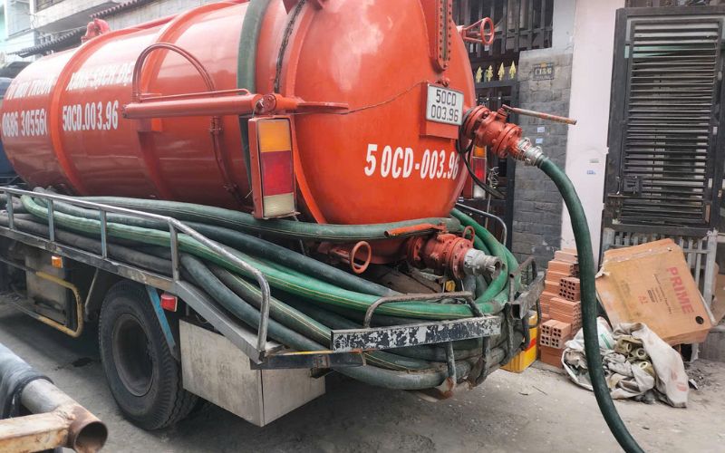 Hút hầm cầu Xương Huân