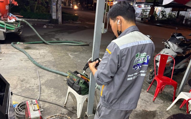 thông cống nghẹt Hồng Dân