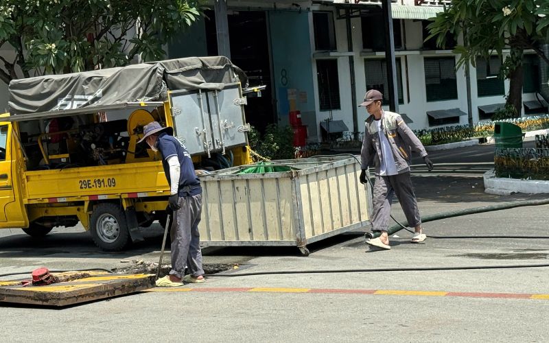 Thông cống nghẹt Phước Tiến