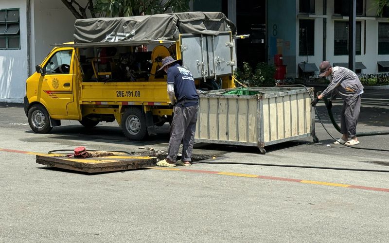Thông cống nghẹt Phường Nhiêu Lộc