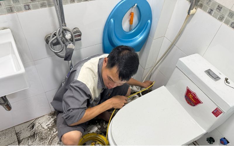 Thông cống nghẹt Vĩnh Thọ