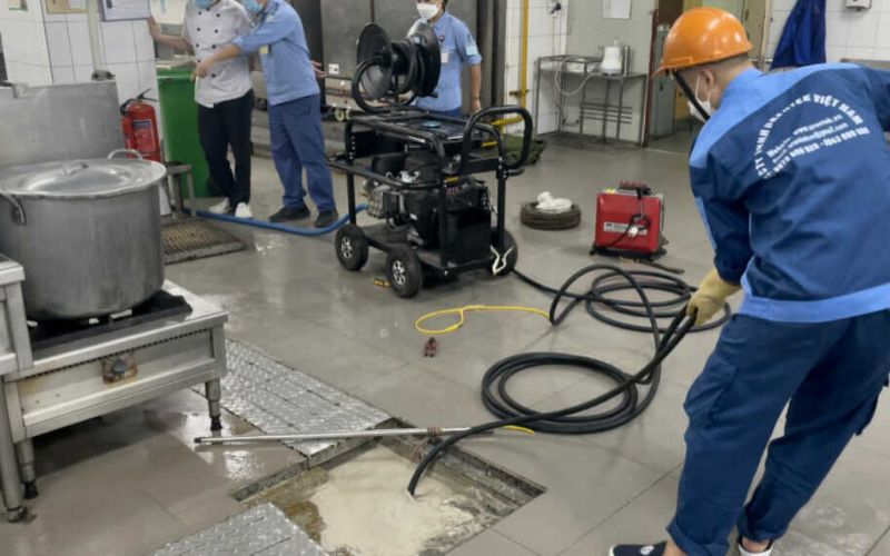 thông tắc cống tại Bắc Từ Liêm