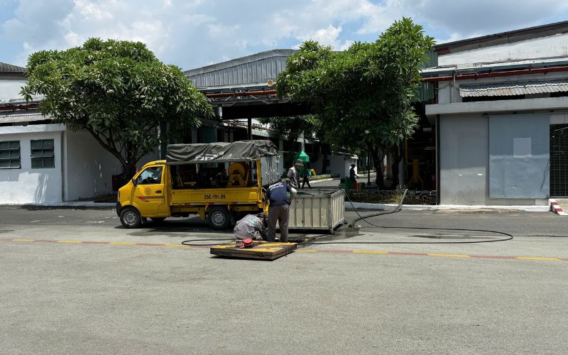 Hút hầm cầu Phường An Hội Tây
