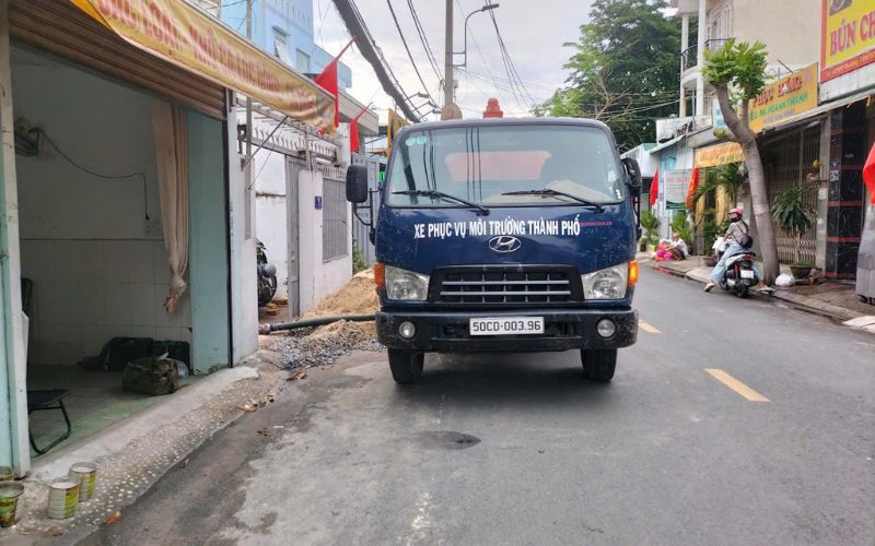 Hút hầm cầu Phường Tân Sơn Hòa